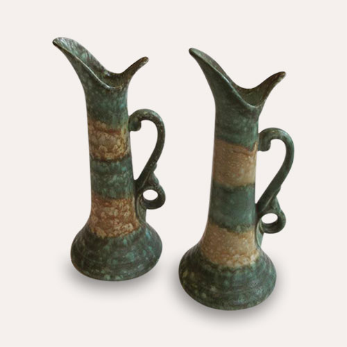 [E-COM08] Green Ceramic Pots